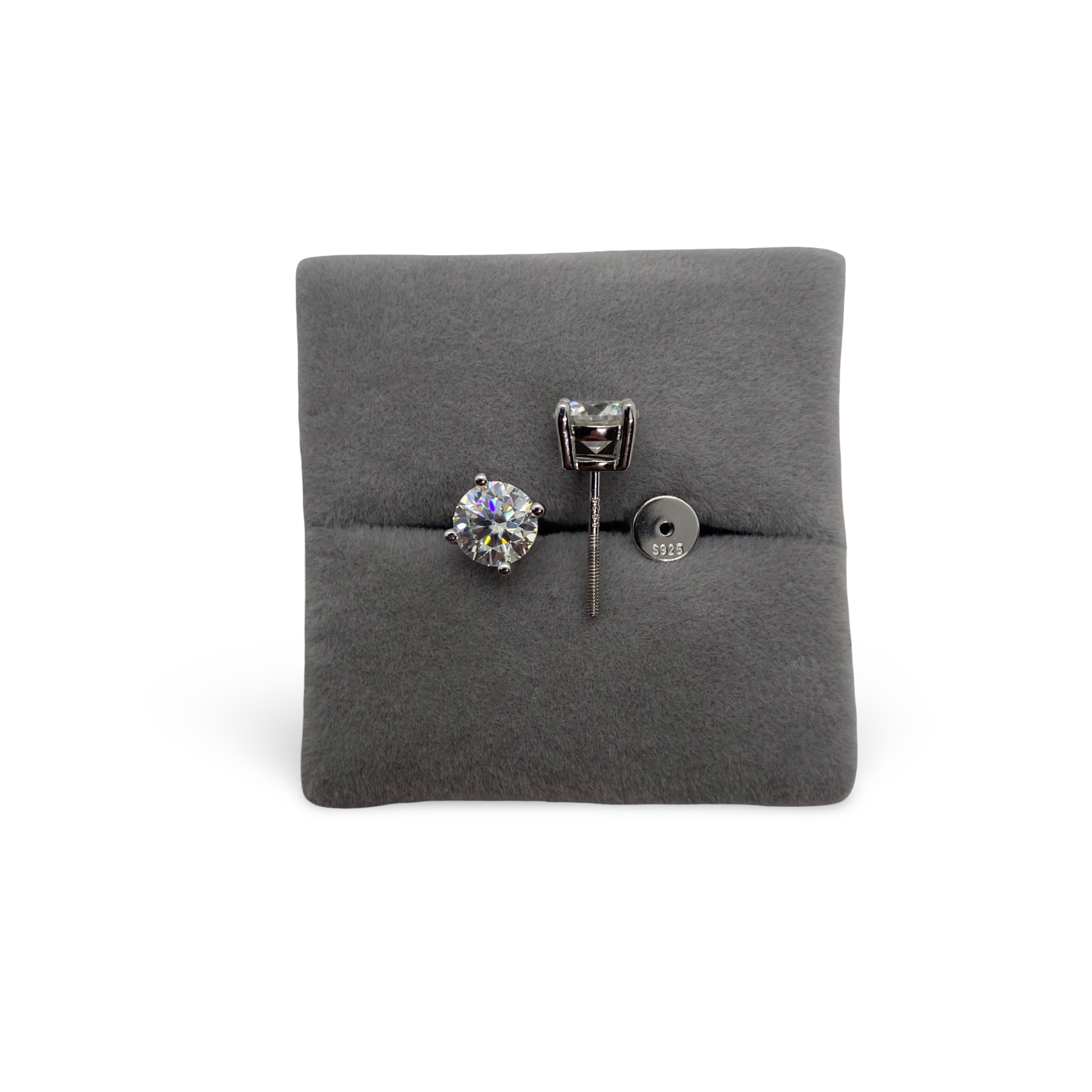 6mm 18k 1.6ctw (Earring Set)