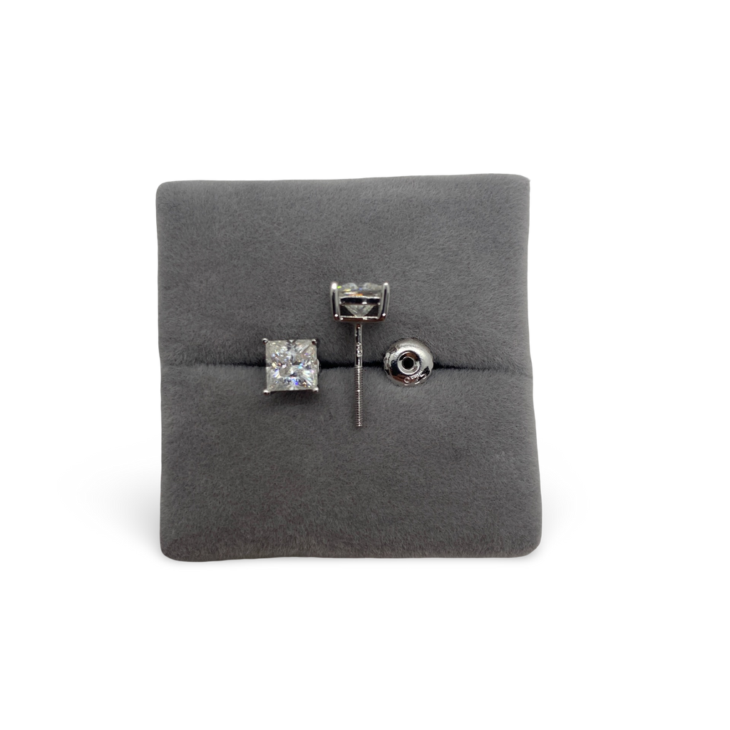 7mm Princess Cut (Earring Set)