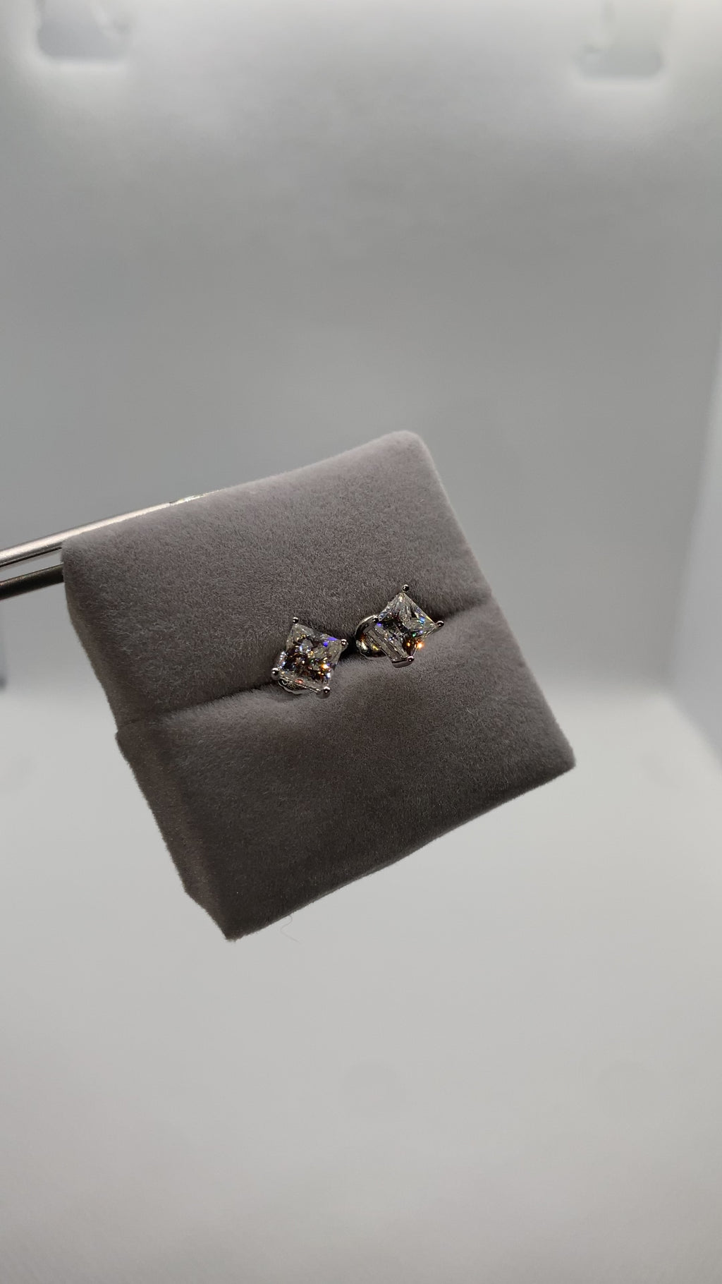 7mm Princess Cut (Earring Set)